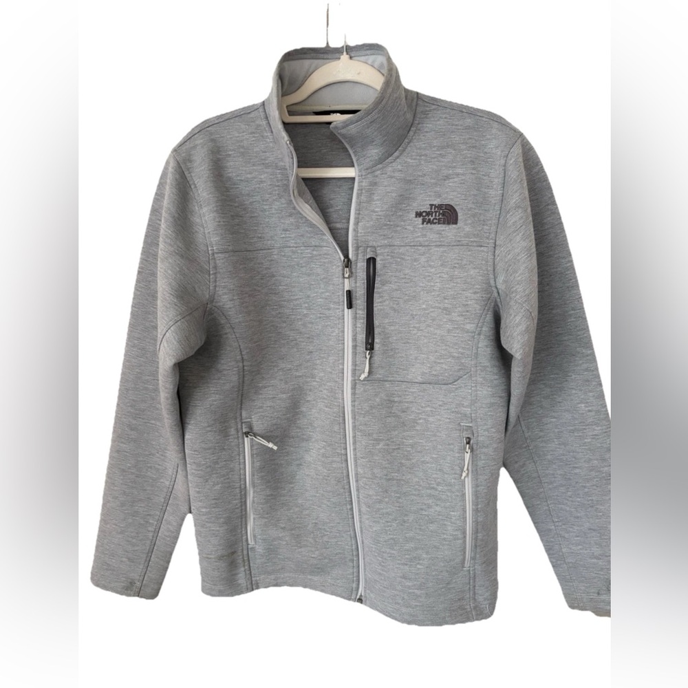 The North Face Light Gray Fleece Jacket